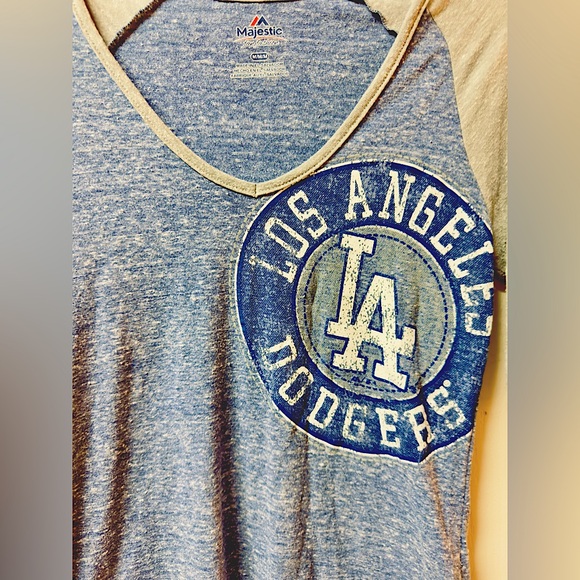 Dodgers Raglan Top - Picture 2 of 6